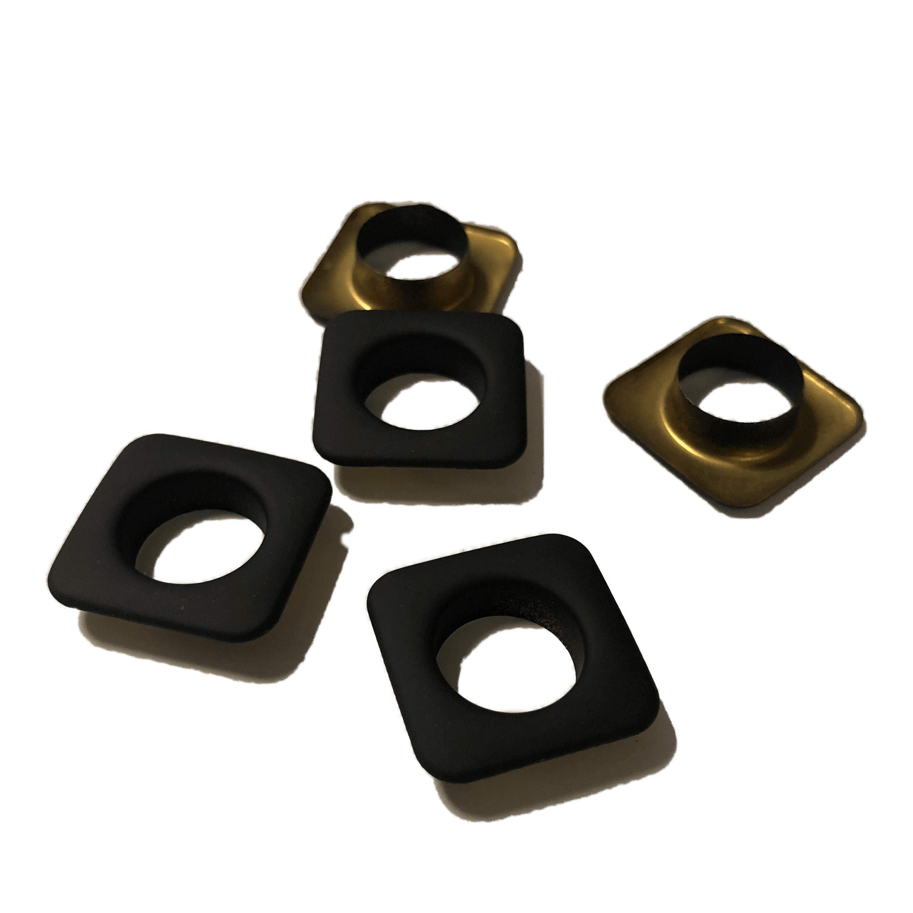 Square eyelets 12mm for pixel strip 50pc - PRE-ORDER 2024 P2- - Mattos Designs LLC
