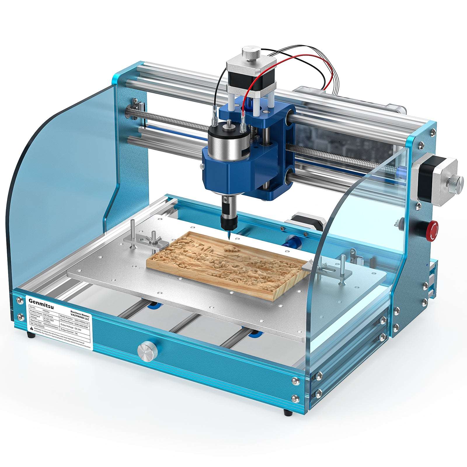 3018-PROVer V2 Desktop CNC Router Kit, Semi Assembled For Entry