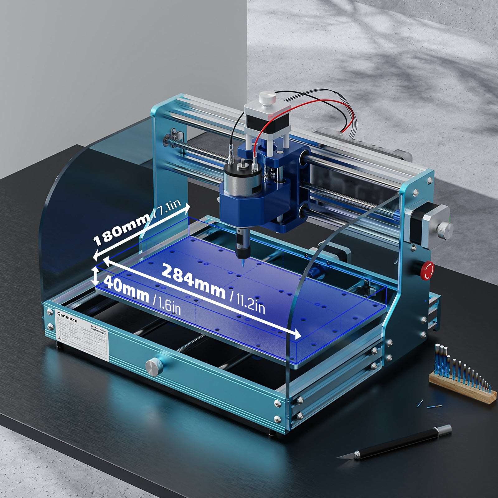 3018-PROVer V2 Desktop CNC Router Kit, Semi Assembled For Entry