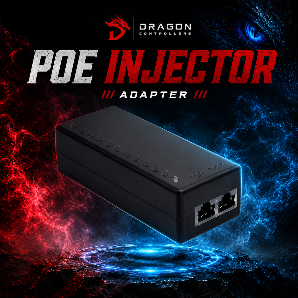 Dragon™ PoE Injector Adapter – Mattos Designs LLC