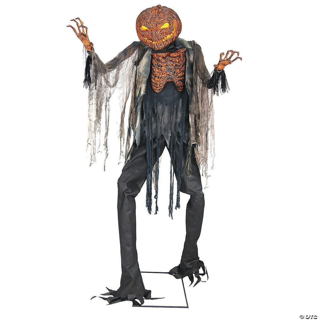 Animated Scorched Scarecrow Halloween Decoration - Mattos Designs LLC