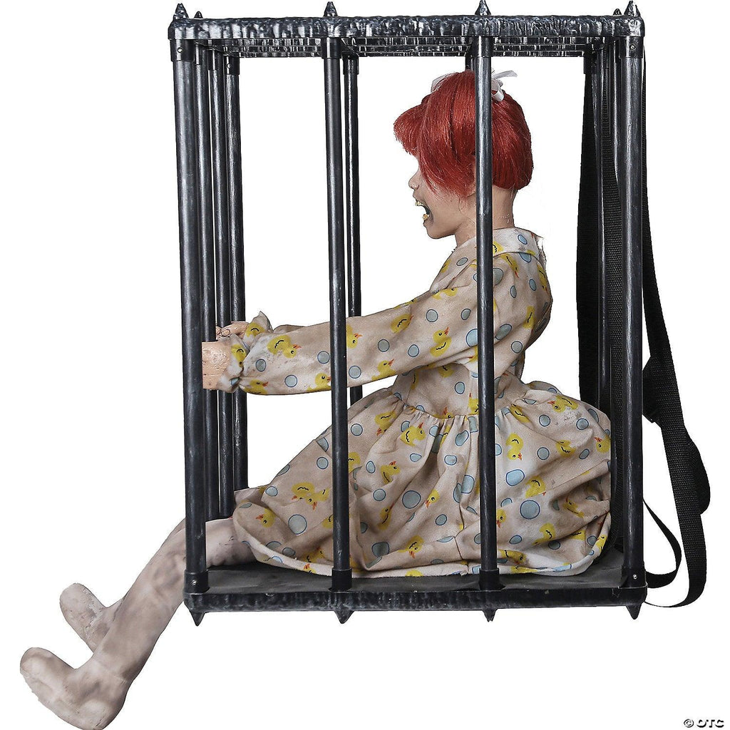 Animated Screaming Caged Kid Walk Around Accessory - Mattos Designs LLC