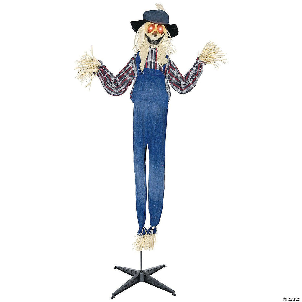 Animated Standing Scarecrow Halloween Decoration - Mattos Designs LLC