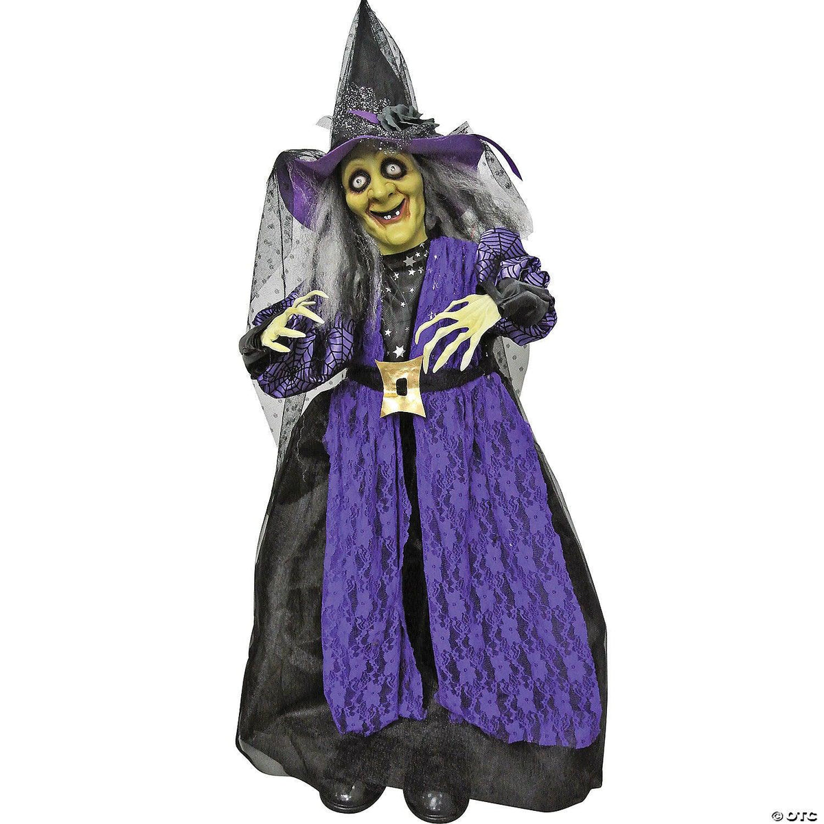 Animated Standing Witch Prop – Mattos Designs LLC