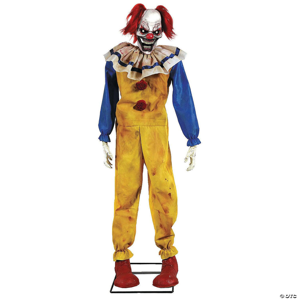 Animated Twitching Clown Halloween Decoration - Mattos Designs LLC
