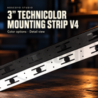 Boscoyo 3" Center Push to Load TECHNICOLOR Mounting strip V4