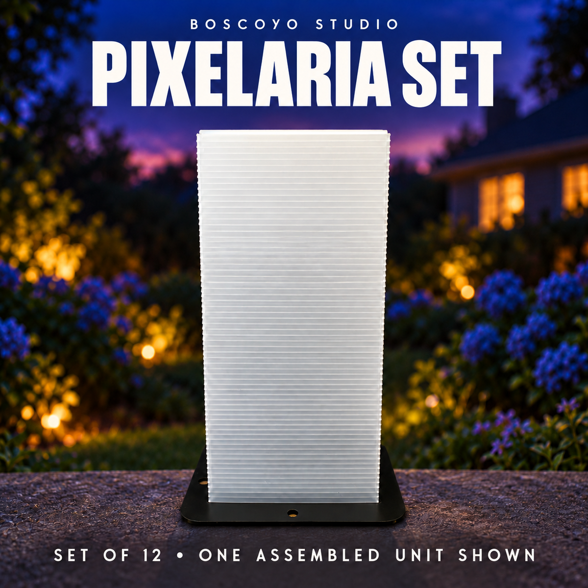 Boscoyo Pixelaria Set (12 piece set)