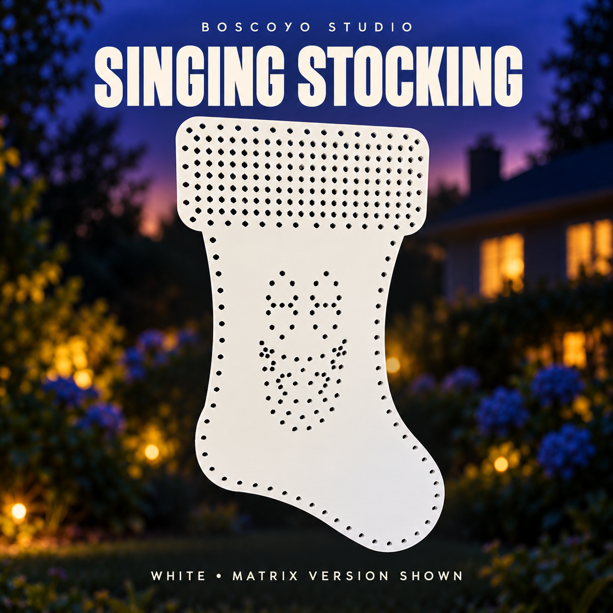 Boscoyo ChromaStocking Singing with Face