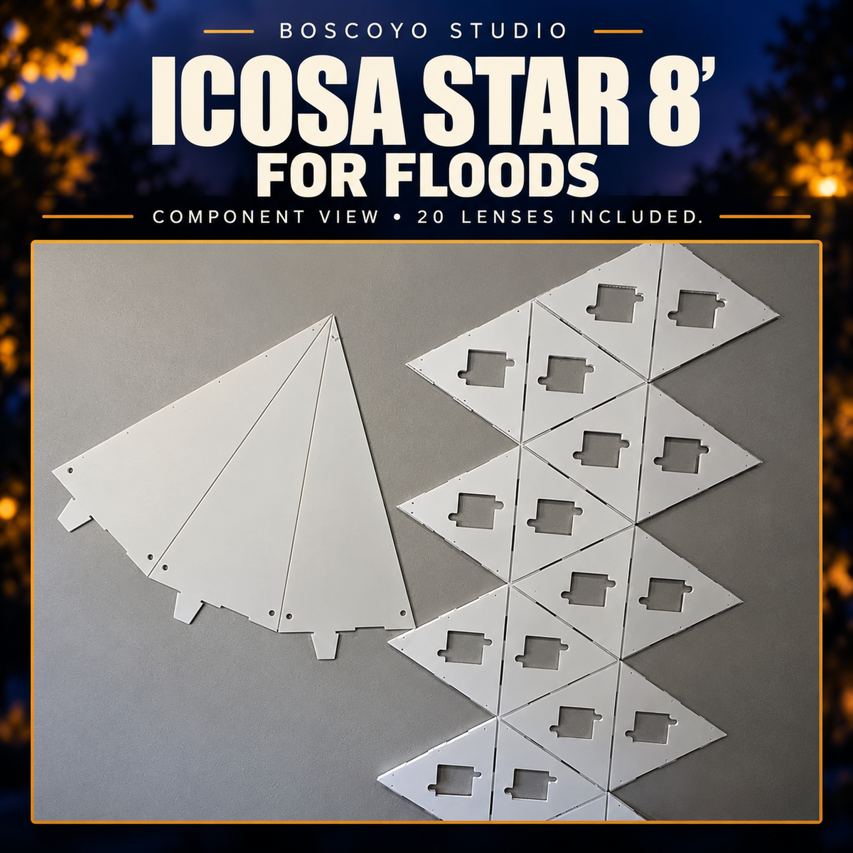 Boscoyo ICOSA Star 8' for Floods