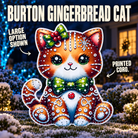 Boscoyo DayCor HiRes Burton Gingerbread Cat, large printed coro option shown