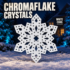 Boscoyo ChromaFlake24-inch Crystals white coro prop