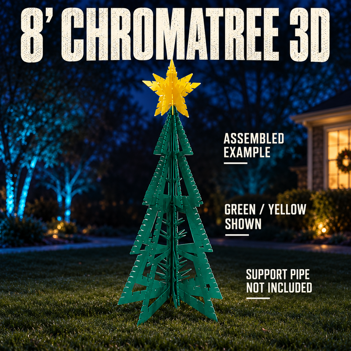8′ Chromatree 3D — exact product and selected variant