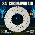 24″ Chromawreath — exact product and shown variant