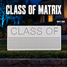 CLASS OF MATRIX by Boscoyo Studio, exact product shown in a blue-lit evening yard