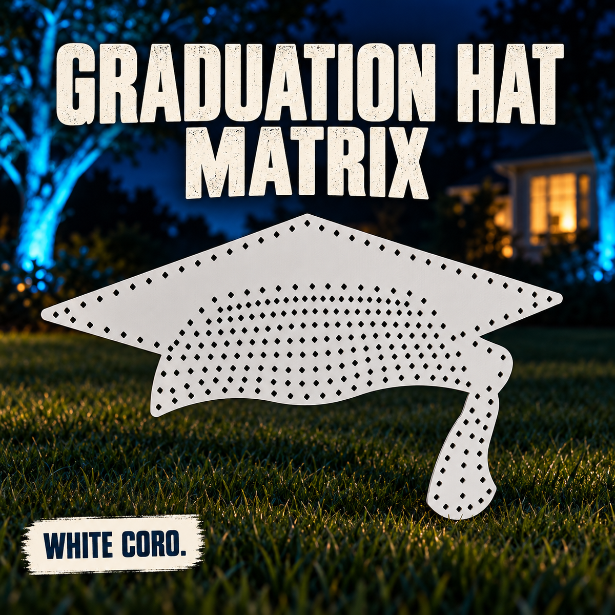 Graduation Hat Matrix — exact product and shown variant