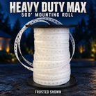 Boscoyo Heavy Duty Max 500-foot MegaTree mounting roll; one frosted strip roll on its original black reel shown.