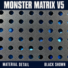 MONSTER MATRIX V5 by Boscoyo Studio, material detail showing empty mounting holes