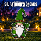 Boscoyo DayCor HiRes St. Patrick's Gnome, pint design shown with its original printed artwork and pixel holes.