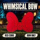 WHIMSICAL BOW by Boscoyo Studio, exact unlit coro product shown