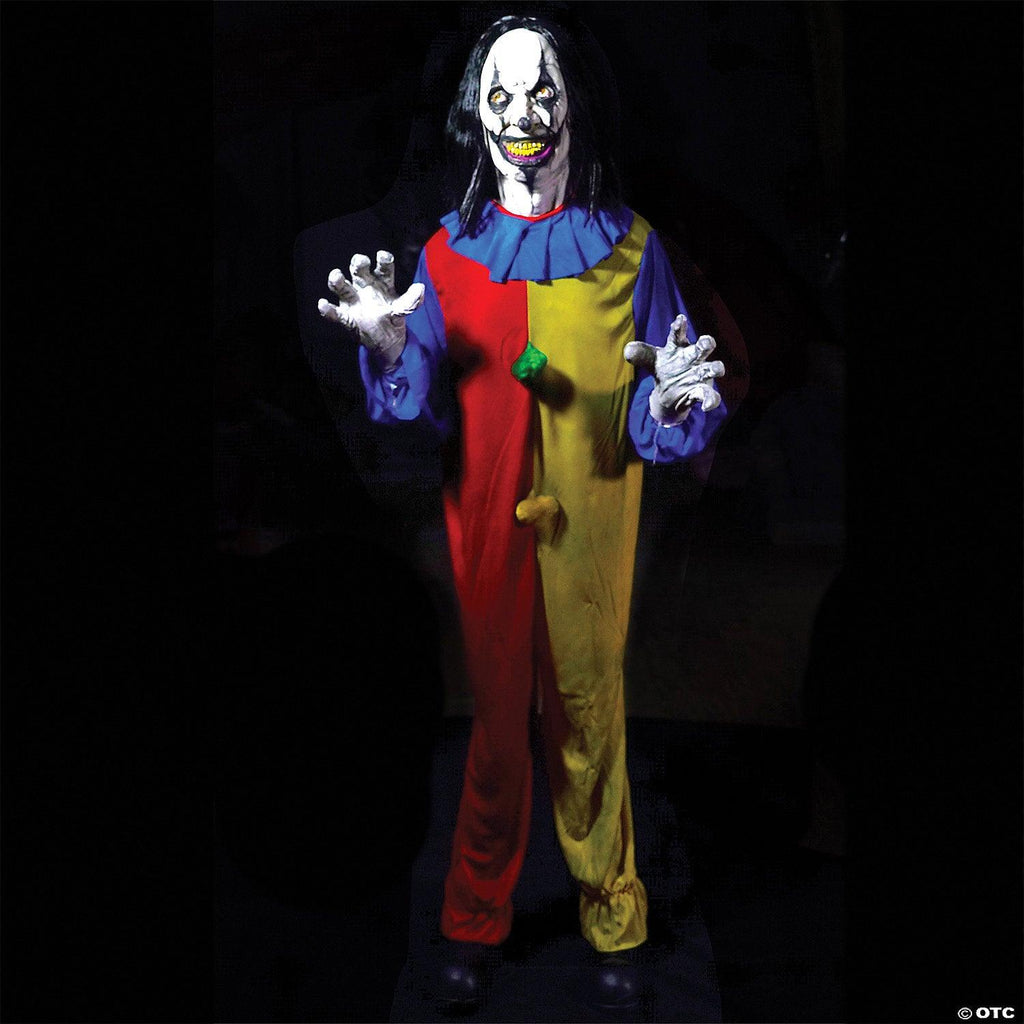 Frightronic Crazy Clown Animated Prop - Mattos Designs LLC