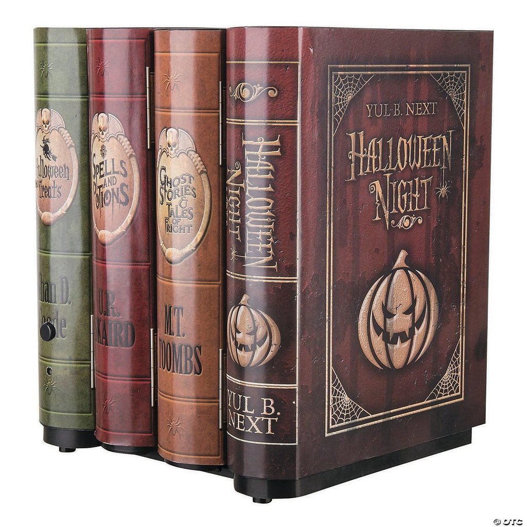 Light-Up Moving Books Halloween Decoration - Mattos Designs LLC