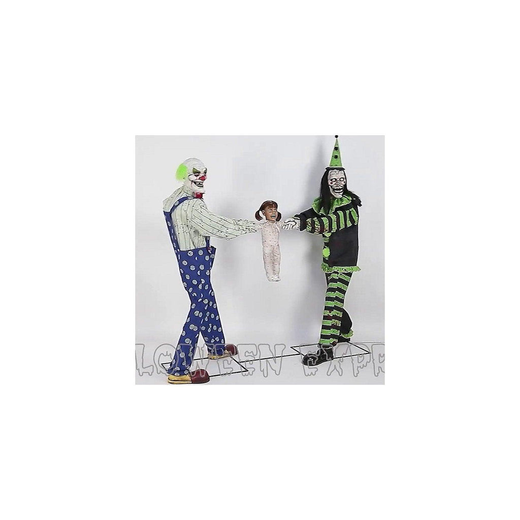 Animated Tug Of War Clowns - Mattos Designs LLC