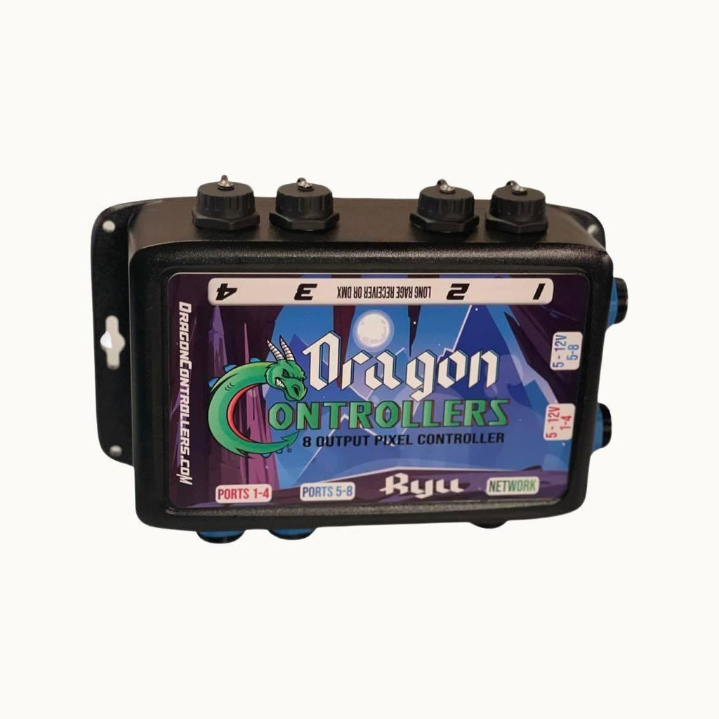 Dragon™ 8 Output Ready2Run Pixel Controller - PRE-ORDER 2024 P2- - Mattos Designs LLC