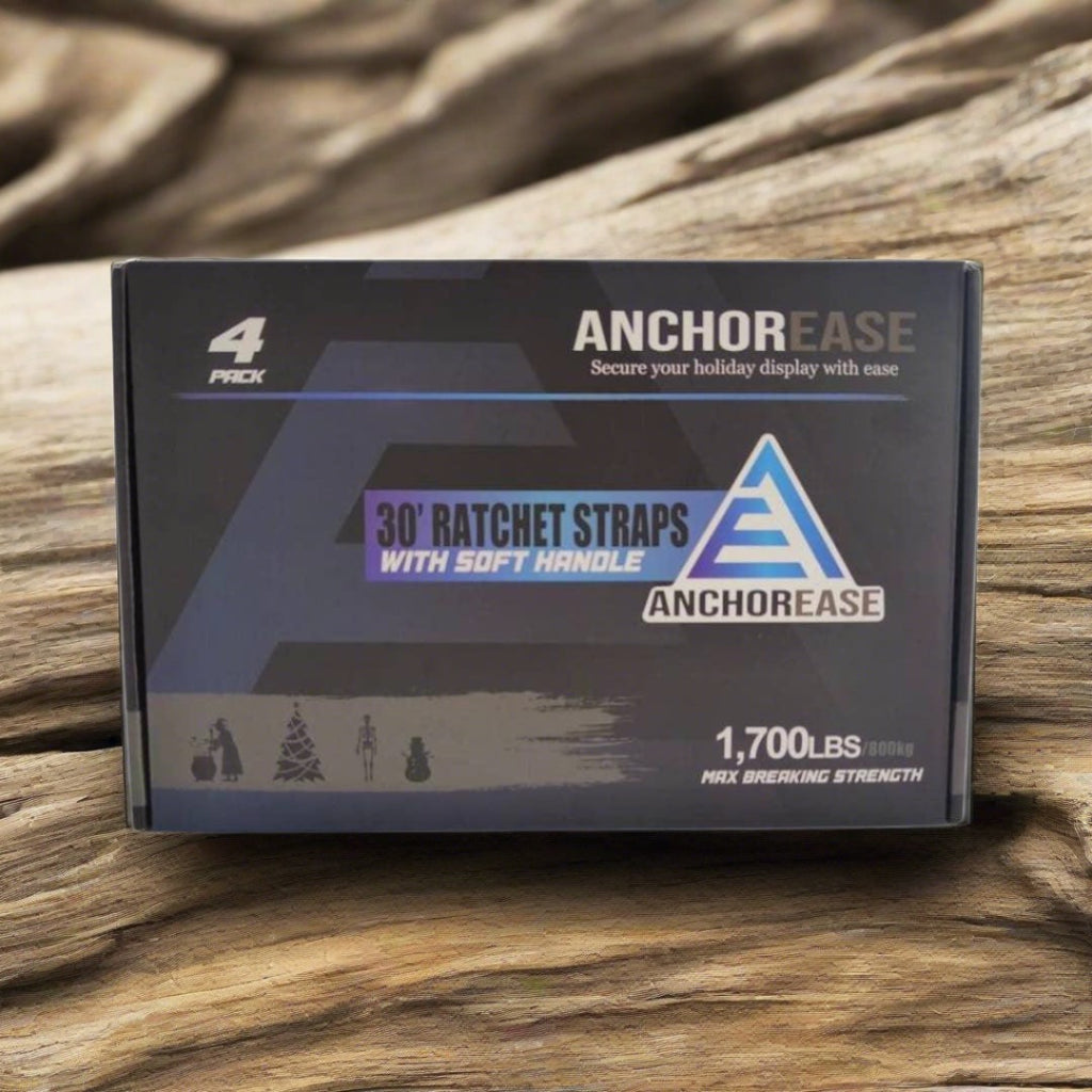 AnchorEase™ 30' Ratchet Straps - Mattos Designs LLC