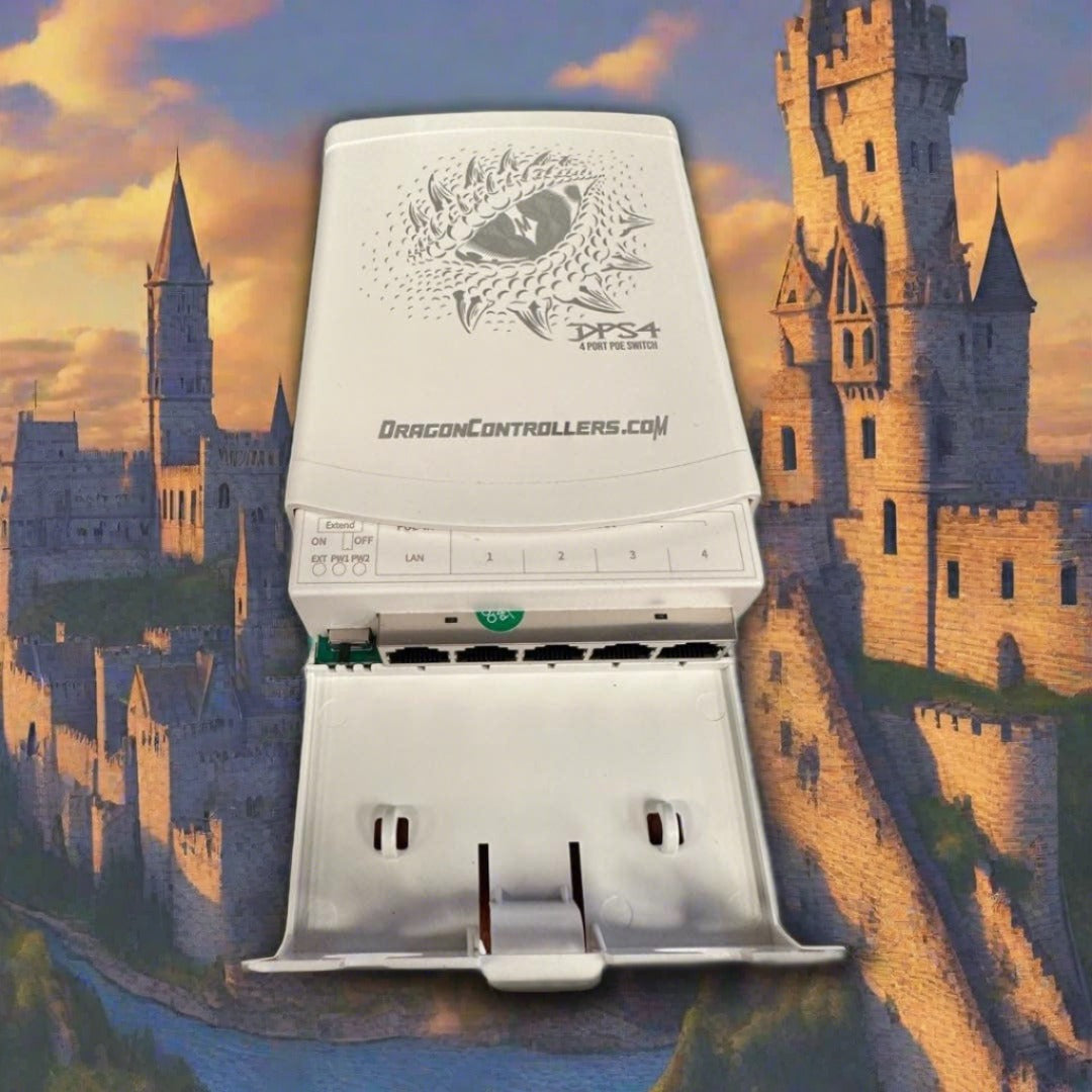 Dragon™ Outdoor 5-Port PoE Switch - Mattos Designs LLC