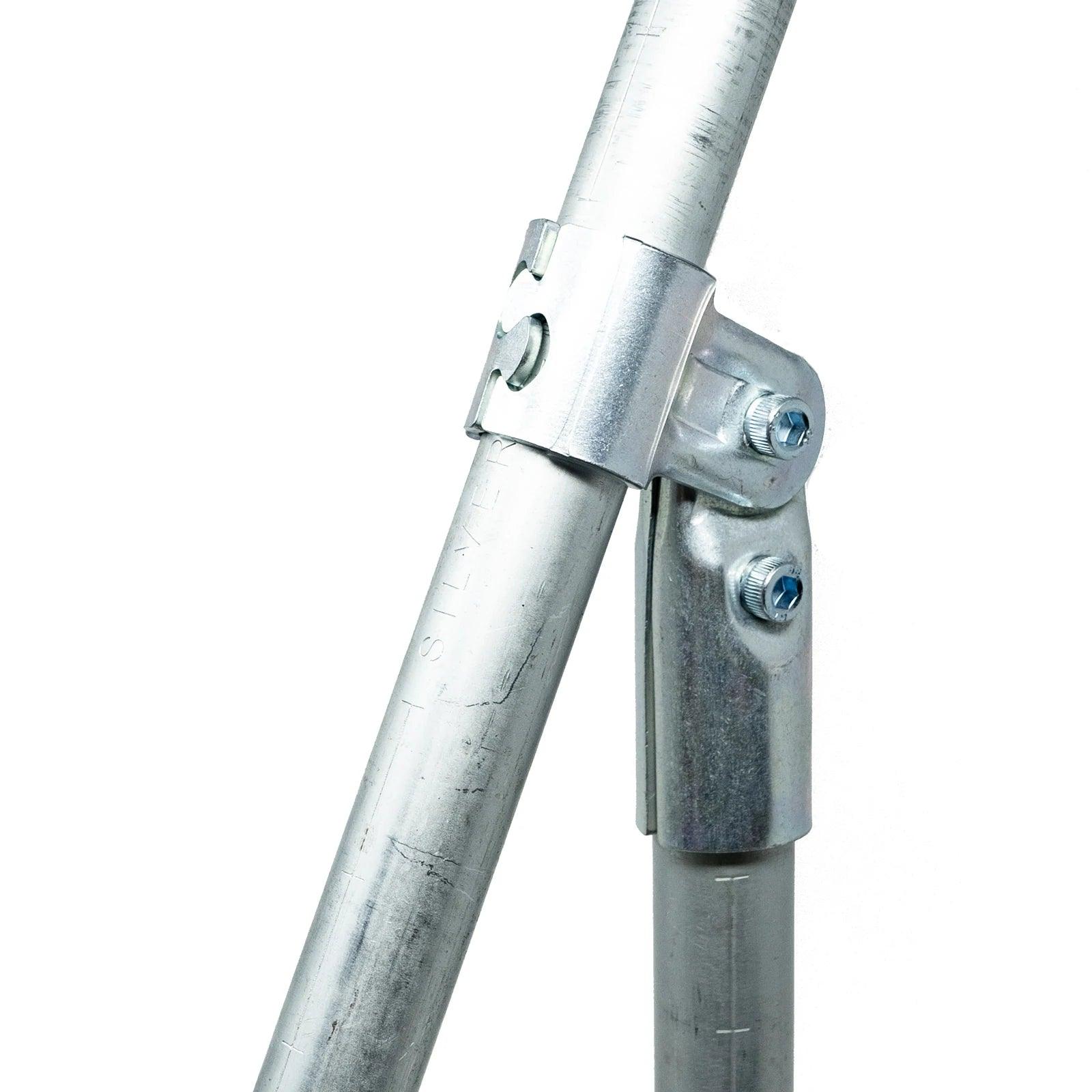 Maker Pipe Adjustable Angle Hinge Connector Complete - Mattos Designs LLC