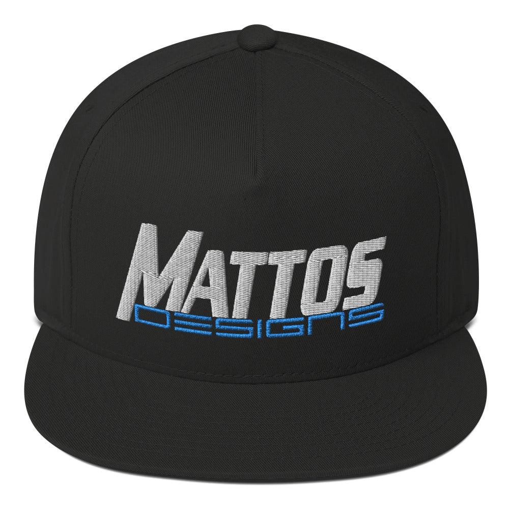 Flat Bill Cap - Mattos Designs LLC