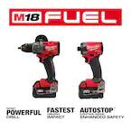 M18 FUEL 18V Lithium-Ion Brushless Cordless Hammer Drill and Impact Driver Combo Kit (2-Tool)